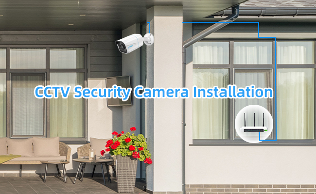Security camera installation by H&R Tech Guys in Glendale