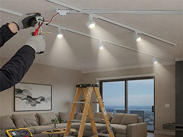 LED lighting installation by H&R Tech Guys in Glendale